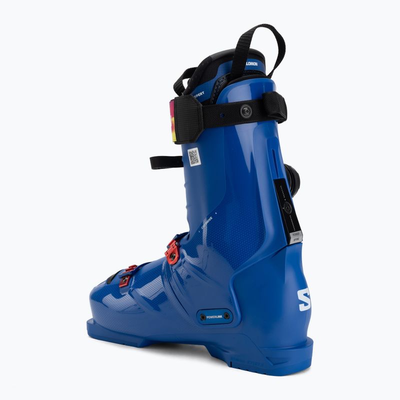 Черевики лижні чоловічі Salomon S/Pro Alpha C BOA 130 race blue/white/equipe red 2