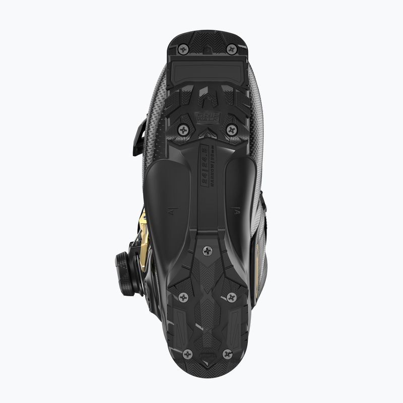 Черевики лижні жіночі Salomon S/Pro Alpha C Boa 95 W black/gold met./dark grey met 5