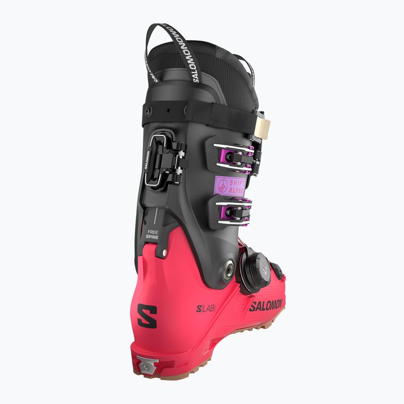 Черевики лижні чоловічі Salomon S/Lab Shift Alpha Boa 140 raspberry/black/pansy 2