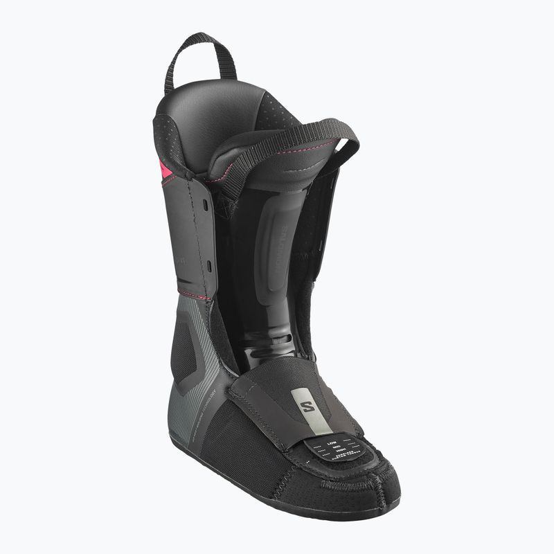 Чоботи лижні чоловічі Salomon S/Pro Supra Dual Boa 130 gray aurora/black/raspberry 5