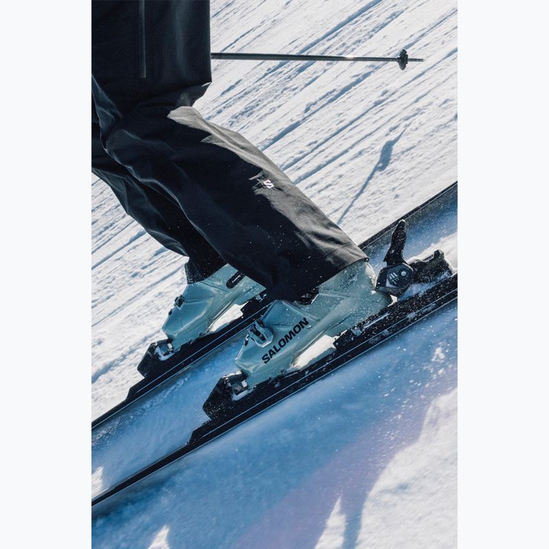 Чоботи лижні чоловічі Salomon S/Pro Alpha C Boa 130 wrought iron/black/raspberry 10
