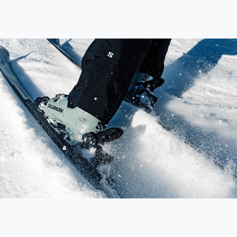 Чоботи лижні чоловічі Salomon S/Pro Alpha C Boa 130 wrought iron/black/raspberry 11