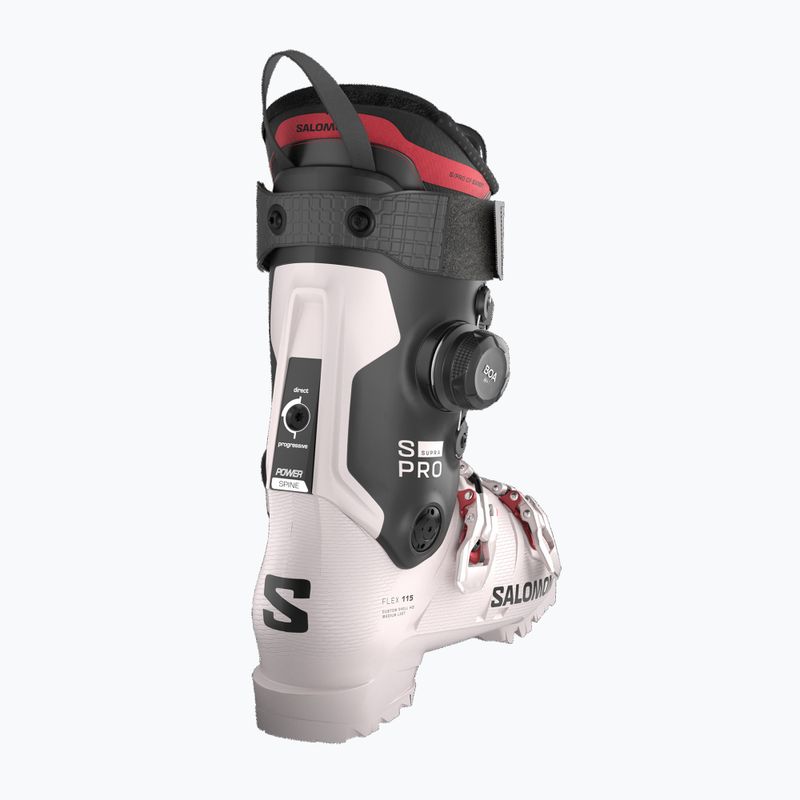 Черевики лижні жіночі Salomon S/PRO Supra C Boa 115 W lilac ash/black/samba met 3