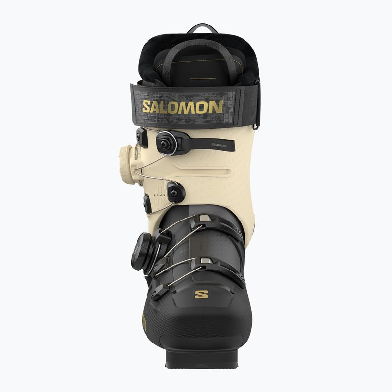Черевики лижні жіночі Salomon S/PRO Supra Dual Boa 105 W black/ birch/gold met 3