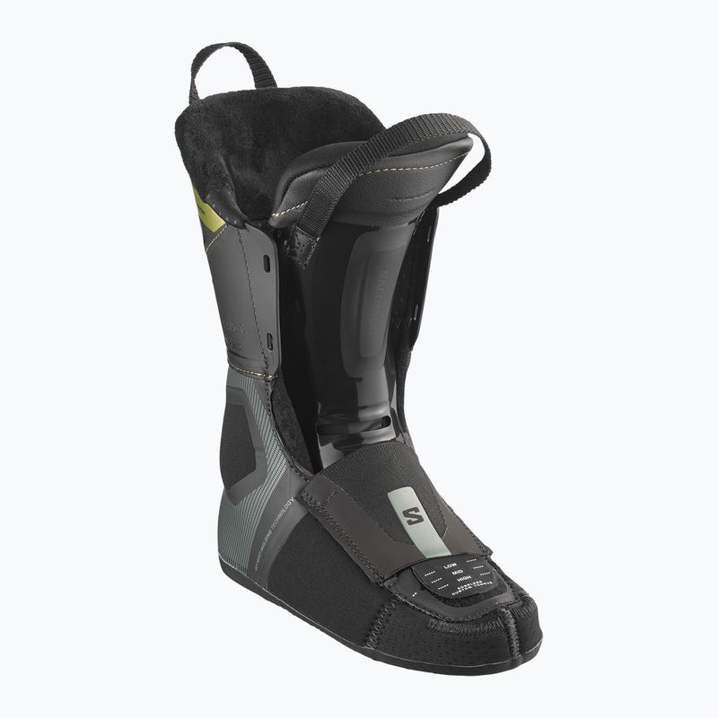 Черевики лижні жіночі Salomon S/PRO Supra S Boa 105 W gray aurora/black/gold met 5