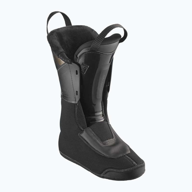Черевики лижні жіночі Salomon S/PRO Supra S Boa 85 W black/beluga met/light bronze met 5