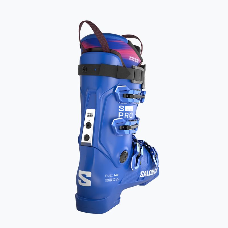 Чоботи лижні чоловічі Salomon S/Pro Race 140 race blue/white/equipe red 3