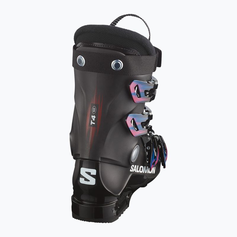 Черевики лижні дитячі Salomon T4 L Jr black/black/white 3