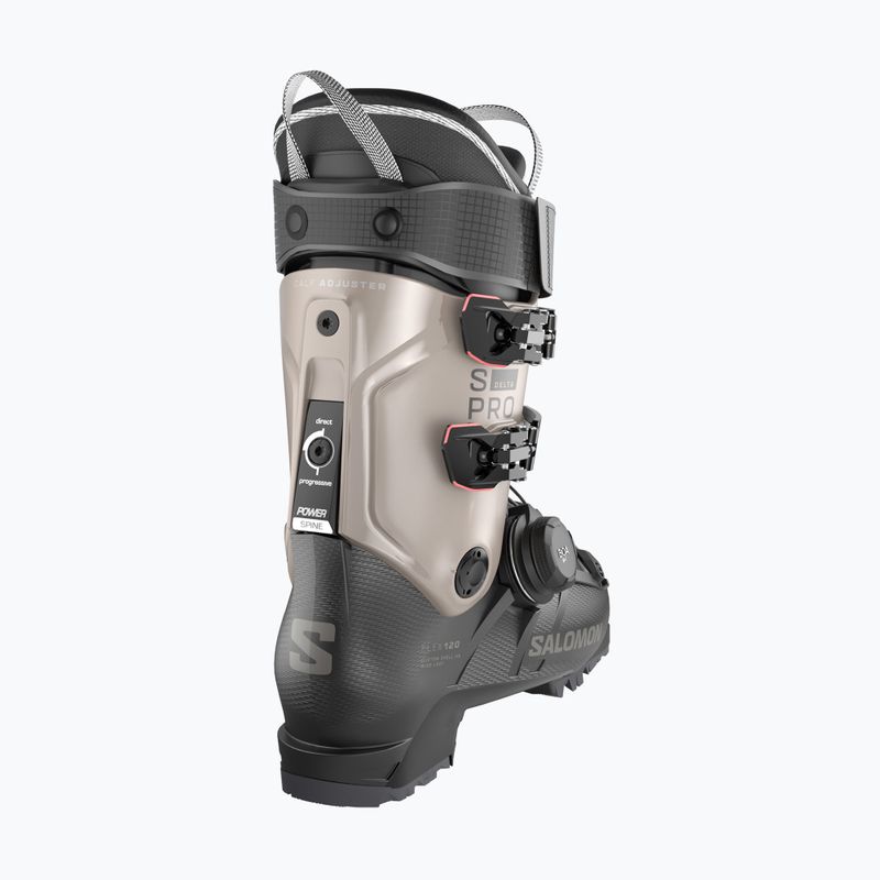 Чоботи лижні чоловічі Salomon S/Pro Delta Boa 120 black/roasted cashew/samba met. 3