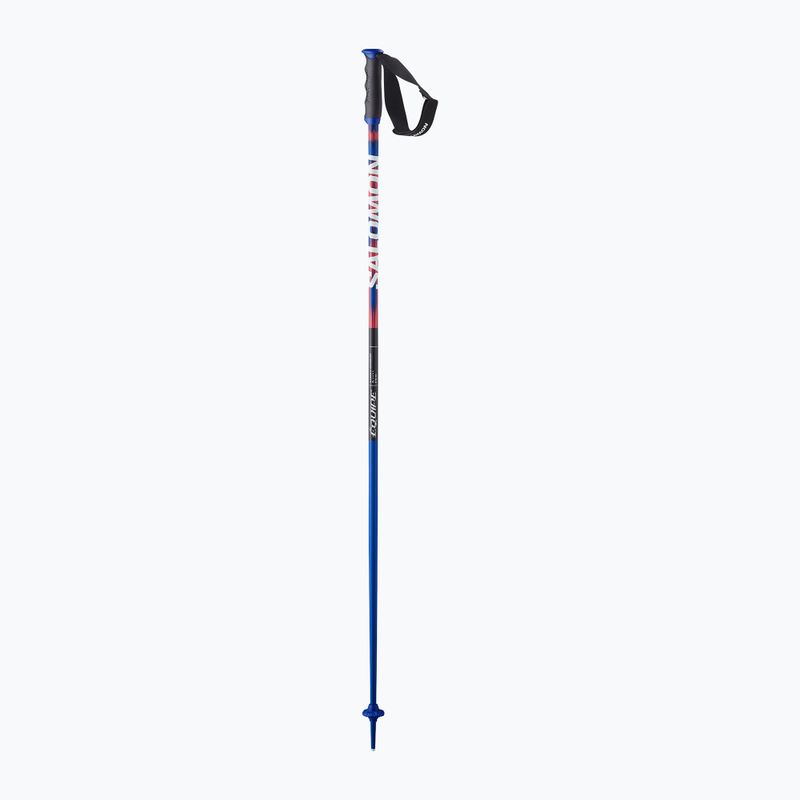 Палиці лижні Salomon Equipe ALU race blue/red 2