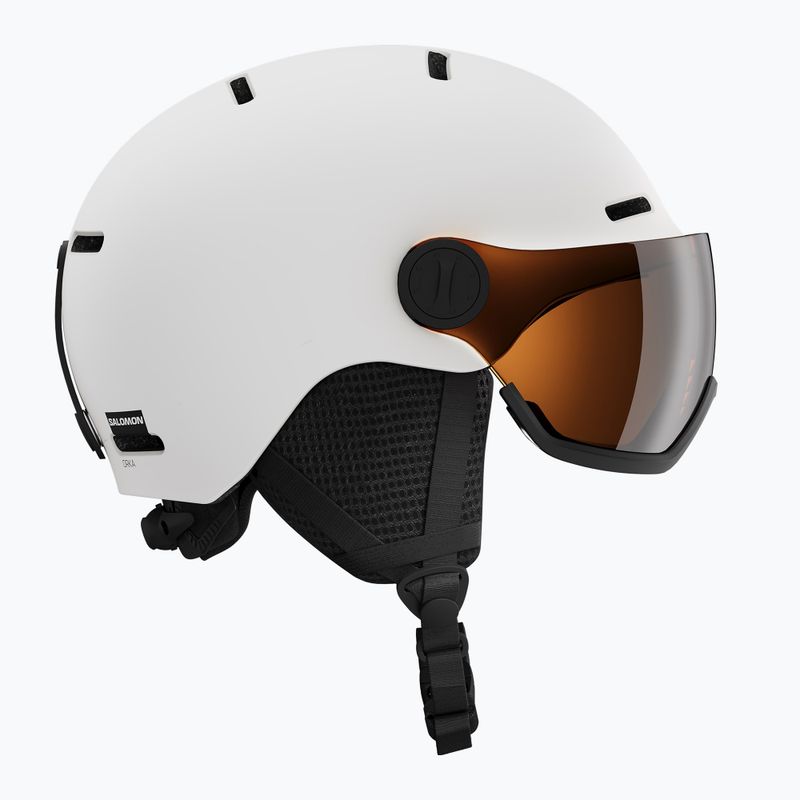 Шолом лижний дитячий Salomon Orka Visor Jr S2 white 2