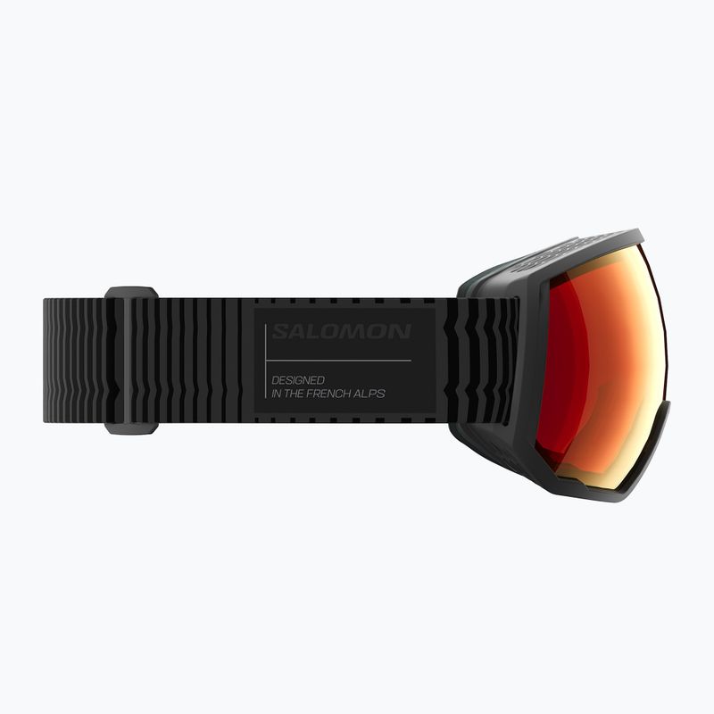 Окуляри лижні Salomon Radium Pro Outline Sigma Photo S1-S3 black/sigma photo poppy red 5