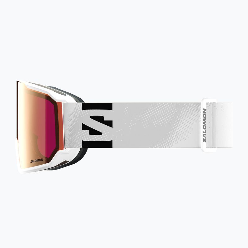 Окуляри лижні Salomon S/View 3 S2 white/ml lruby 4
