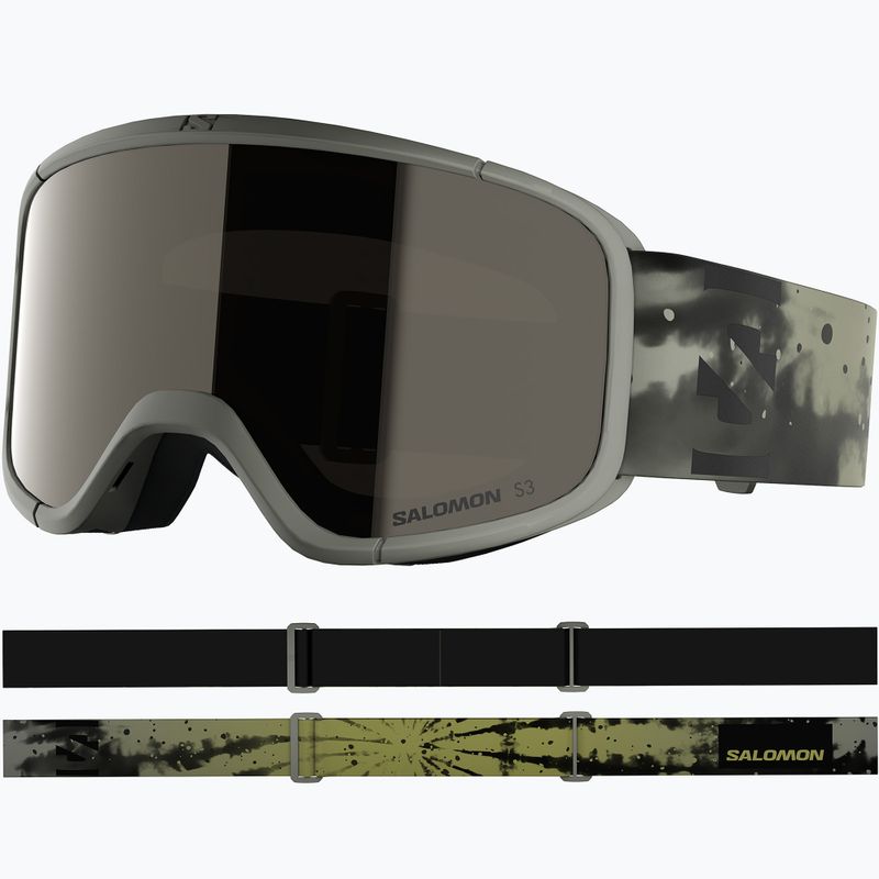 Окуляри лижні Salomon Aksium 2.0 S S3 castor gray/ml black 2