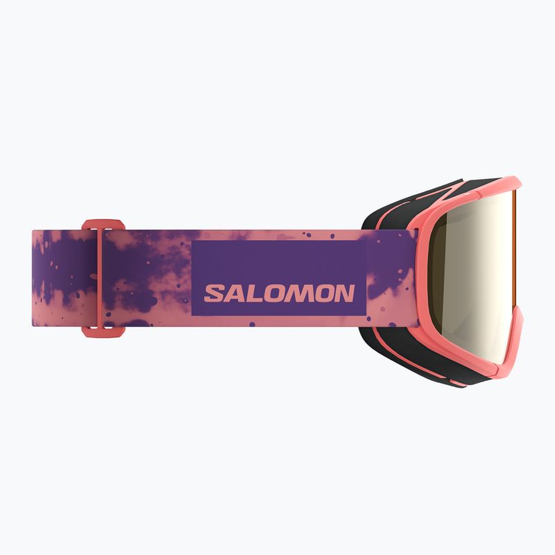 Окуляри лижні дитячі Salomon Lumi Acces Jr S2 sun kissed coral/flash gold 5