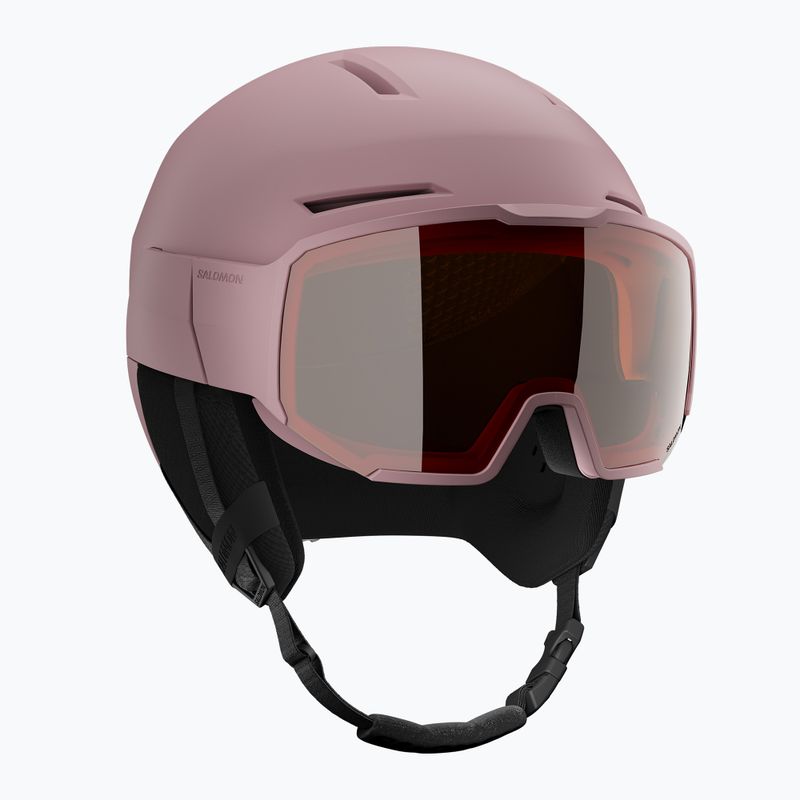 Шолом лижний Salomon Osmo Dawn Pink/Flash Tonic/Orange