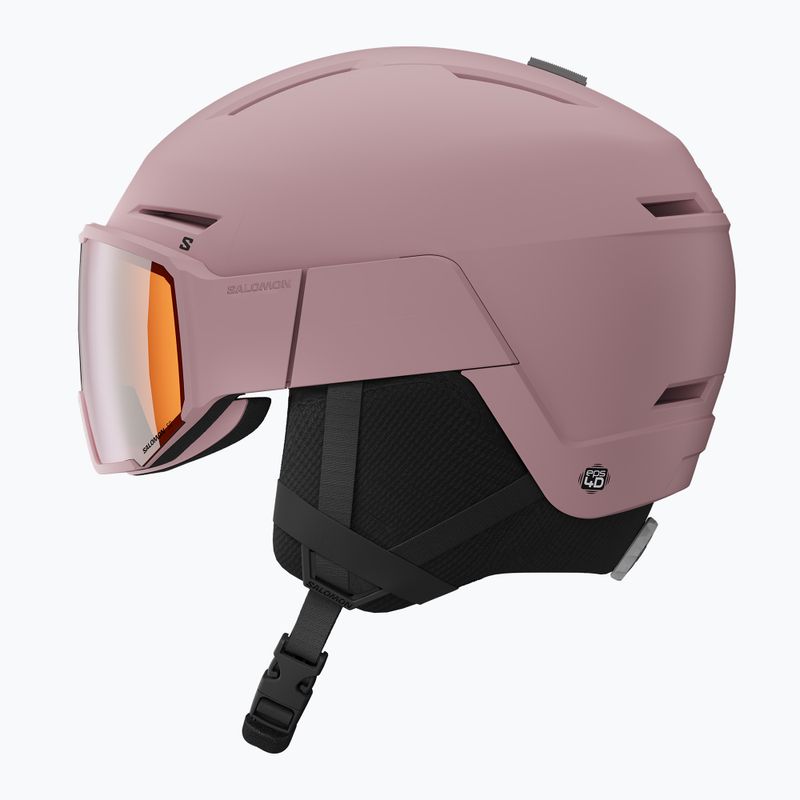 Шолом лижний Salomon Osmo Dawn Pink/Flash Tonic/Orange 4