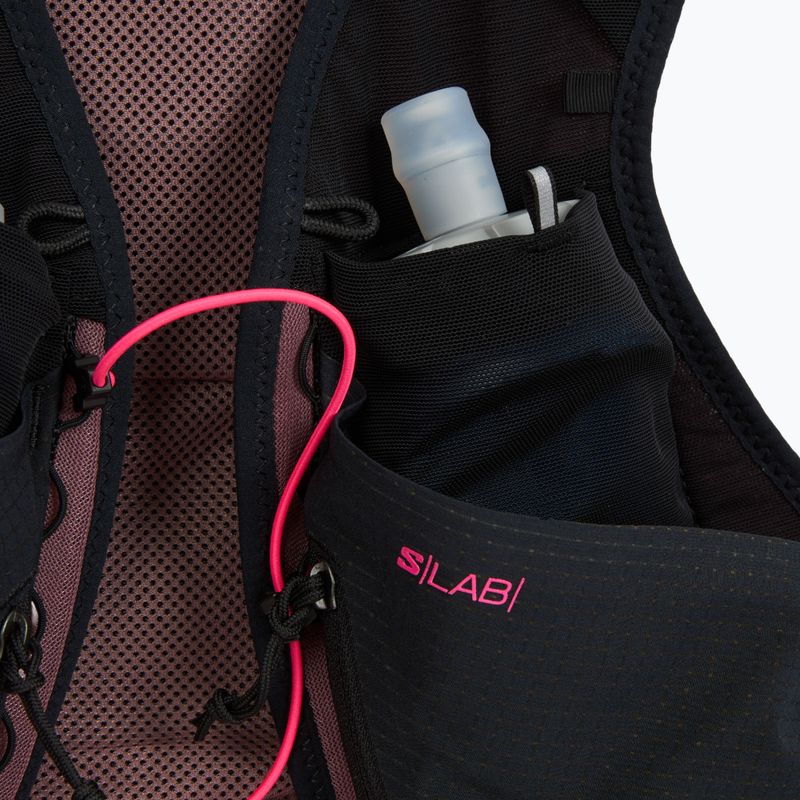 Жилет для бігу Salomon S/Lab Sense 6 Courtney Edition black/rose taupe 3