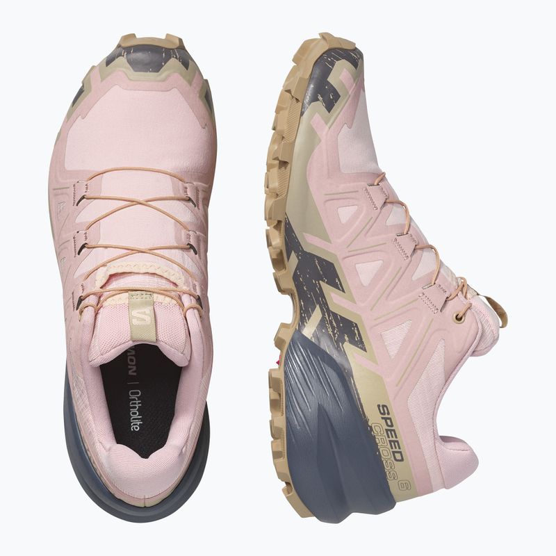Кросівки для бігу жіночі Salomon Speedcross 6 tapioca/shadow gray 4