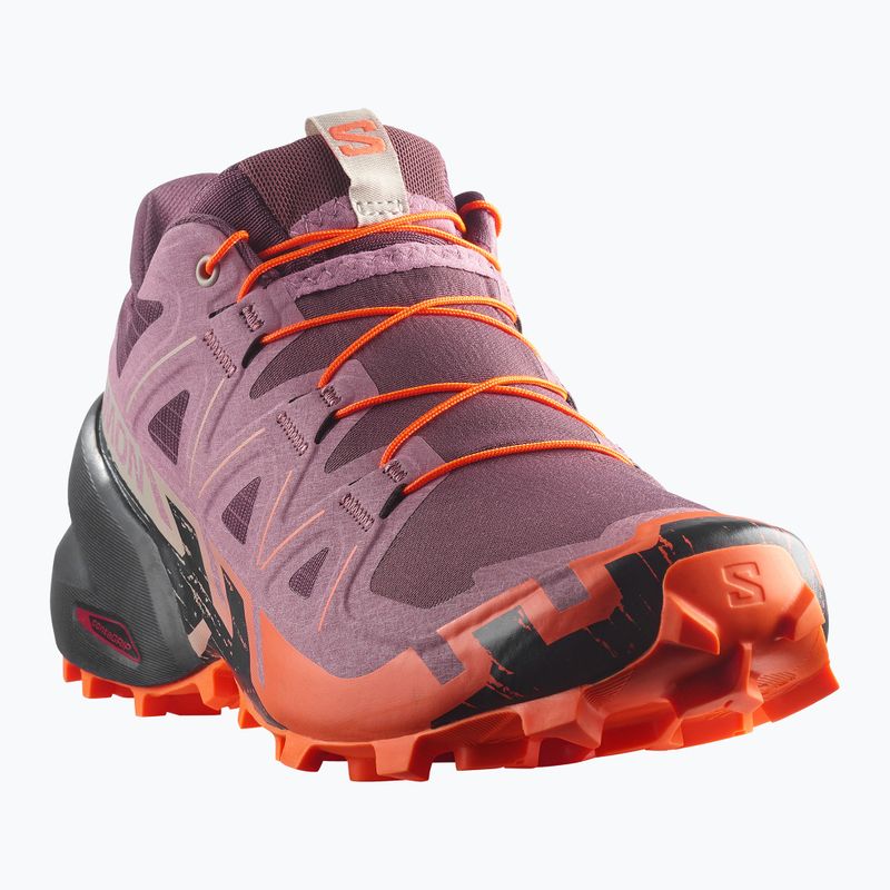 Кросівки для бігу жіночі Salomon Speedcross 6 huckleberry/dusky orchid 2