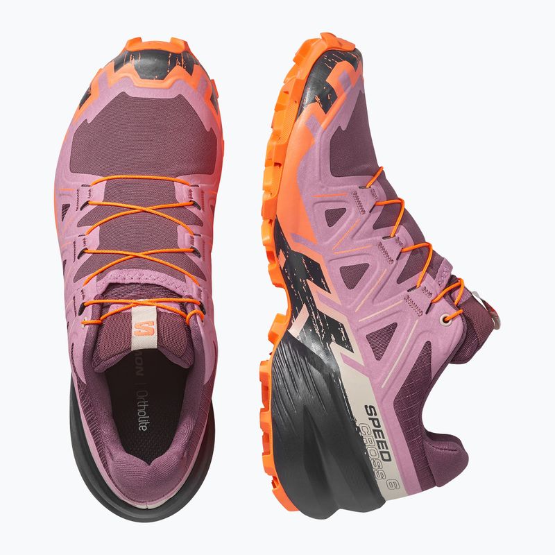 Кросівки для бігу жіночі Salomon Speedcross 6 huckleberry/dusky orchid 4