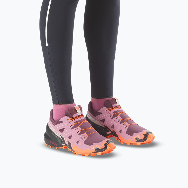Кросівки для бігу жіночі Salomon Speedcross 6 huckleberry/dusky orchid 6