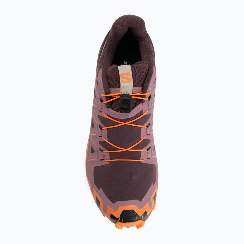 Кросівки для бігу жіночі Salomon Speedcross 6 huckleberry/dusky orchid 5