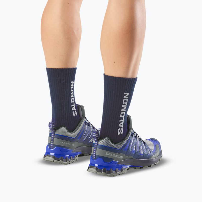Кросівки для бігу чоловічі Salomon XA Pro 3D V9 wrought iron/spellbound 6