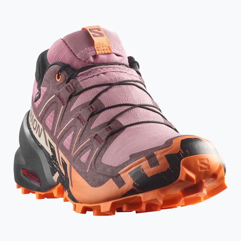 Кросівки для бігу жіночі Salomon Speedcross 6 GTX dusky orchid/huckleberry 2