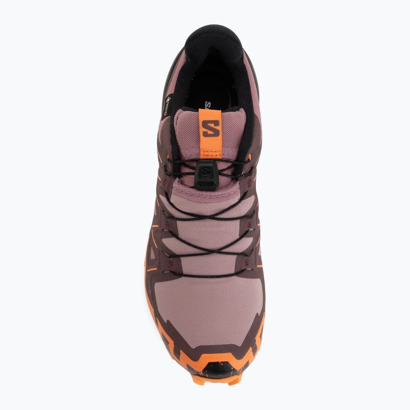 Кросівки для бігу жіночі Salomon Speedcross 6 GTX dusky orchid/huckleberry 5