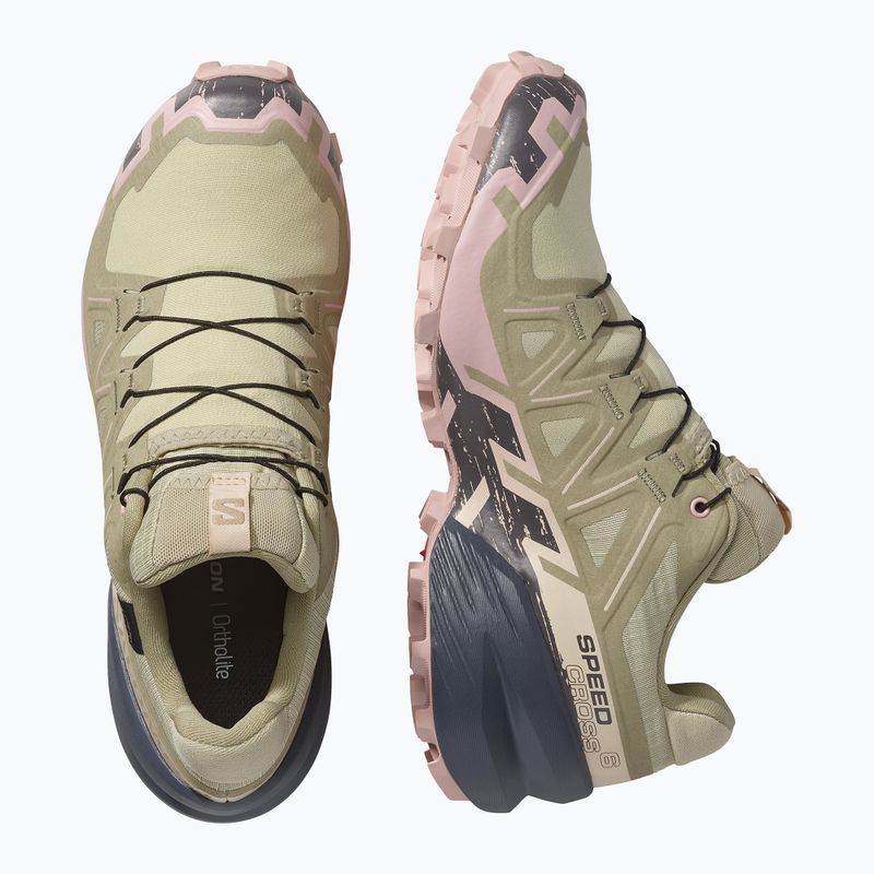 Кросівки для бігу жіночі Salomon Speedcross 6 GTX eucalyptus/slate green 2