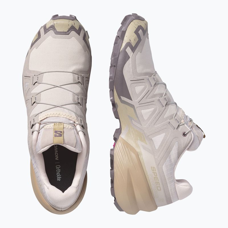 Кросівки для бігу чоловічі Salomon Speedcross 6 silver cloud/paloma 4
