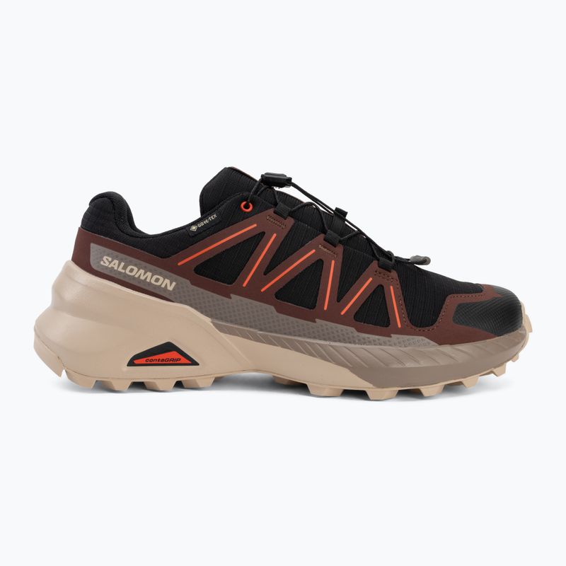 Кросівки для бігу чоловічі Salomon Speedcross Peak GTX black/oxford tan 2