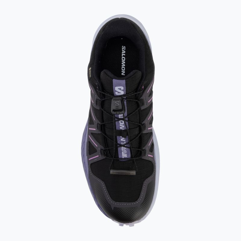 Кросівки для бігу жіночі Salomon Speedcross Peak GTX black/cosmic sky 5