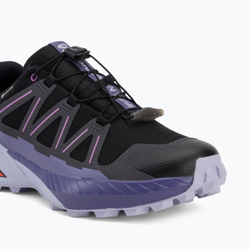 Кросівки для бігу жіночі Salomon Speedcross Peak GTX black/cosmic sky 7