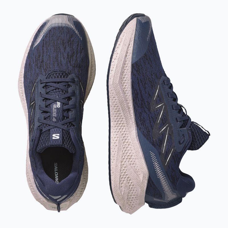 Кросівки для бігу чоловічі Salomon Aero Glide 4 maritime blue/silver cloud 3