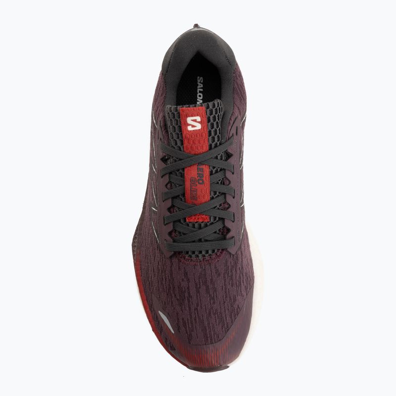 Кросівки для бігу жіночі Salomon Aero Glide 4 huckleberry/vanilla ice 5