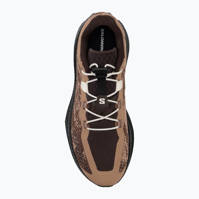 Кросівки для бігу чоловічі Salomon Aero Glide 4 GRVL burro/black 5