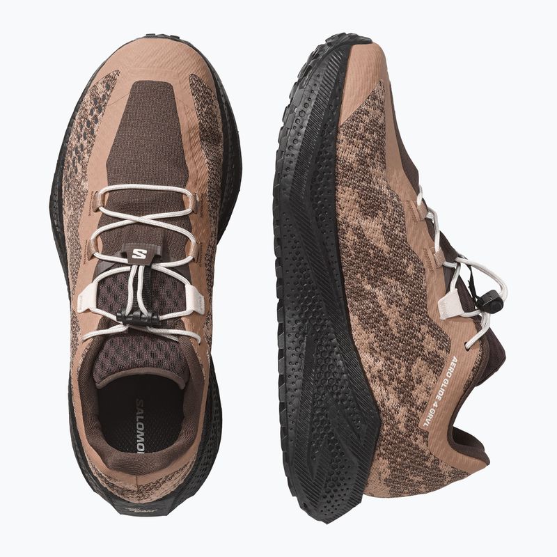Кросівки для бігу чоловічі Salomon Aero Glide 4 GRVL burro/black 6