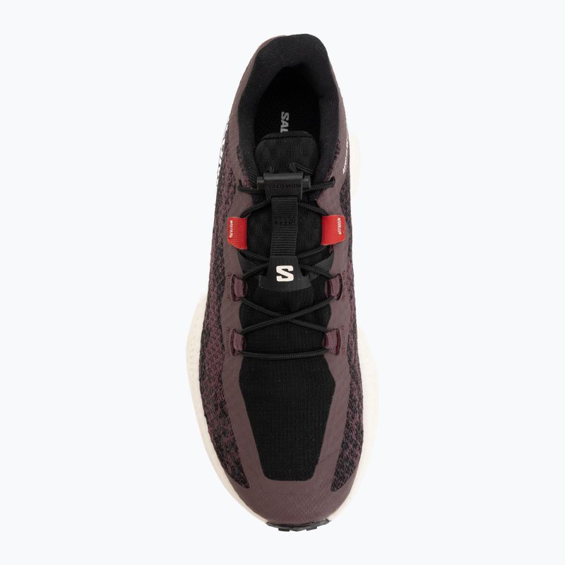 Кросівки для бігу жіночі Salomon Aero Glide 4 GRVL huckleberry/black 5