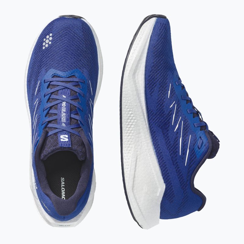 Кросівки для бігу чоловічі Salomon Aero Blaze 4 bluing/white 3