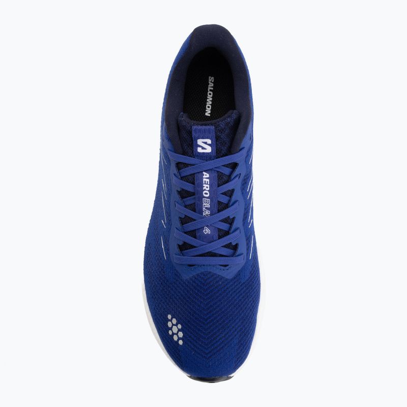 Кросівки для бігу чоловічі Salomon Aero Blaze 4 bluing/white 5