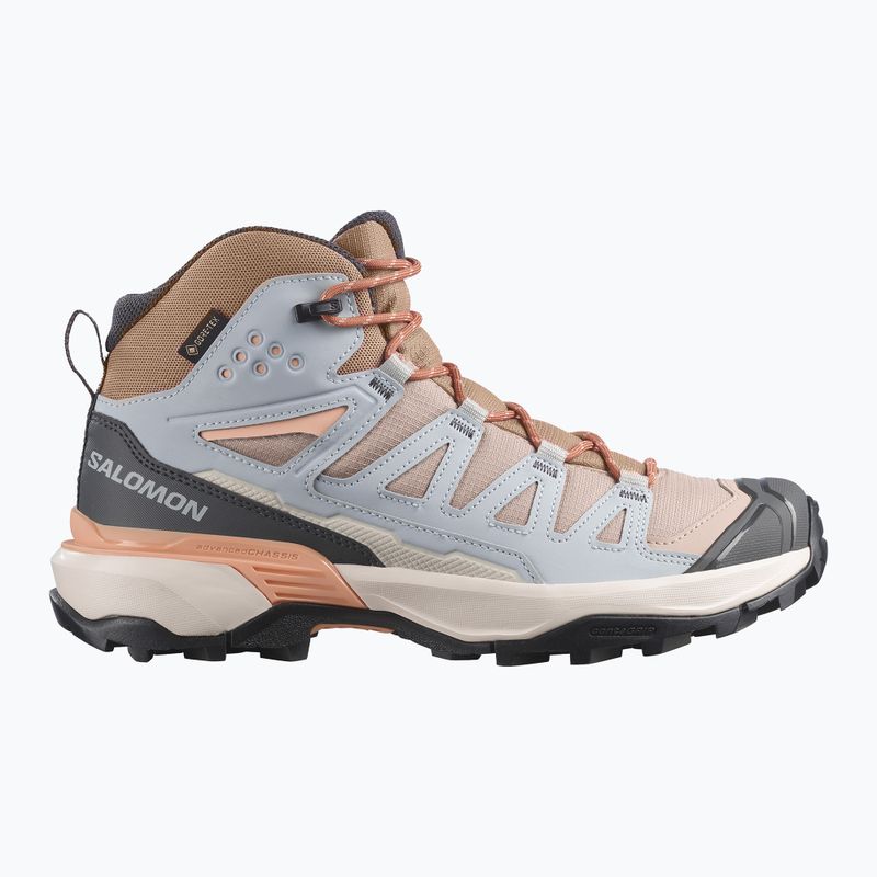 Взуття трекінгове жіноче Salomon X Ultra 360 MID GTX oxford tan/pearl blue 2