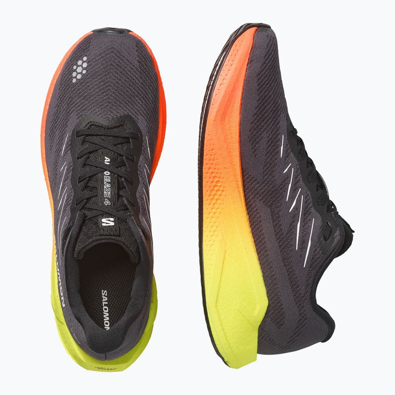 Кросівки для бігу чоловічі Salomon Aero Blaze 4 black/white 3