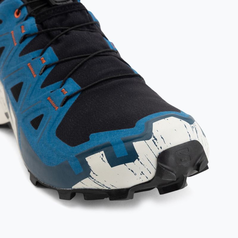 Кросівки для бігу чоловічі Salomon Speedcross 6 GTX black/mykonos blue 7