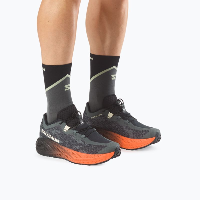 Кросівки для бігу чоловічі Salomon Aero Glide 4 GRVL urban chic/black 6