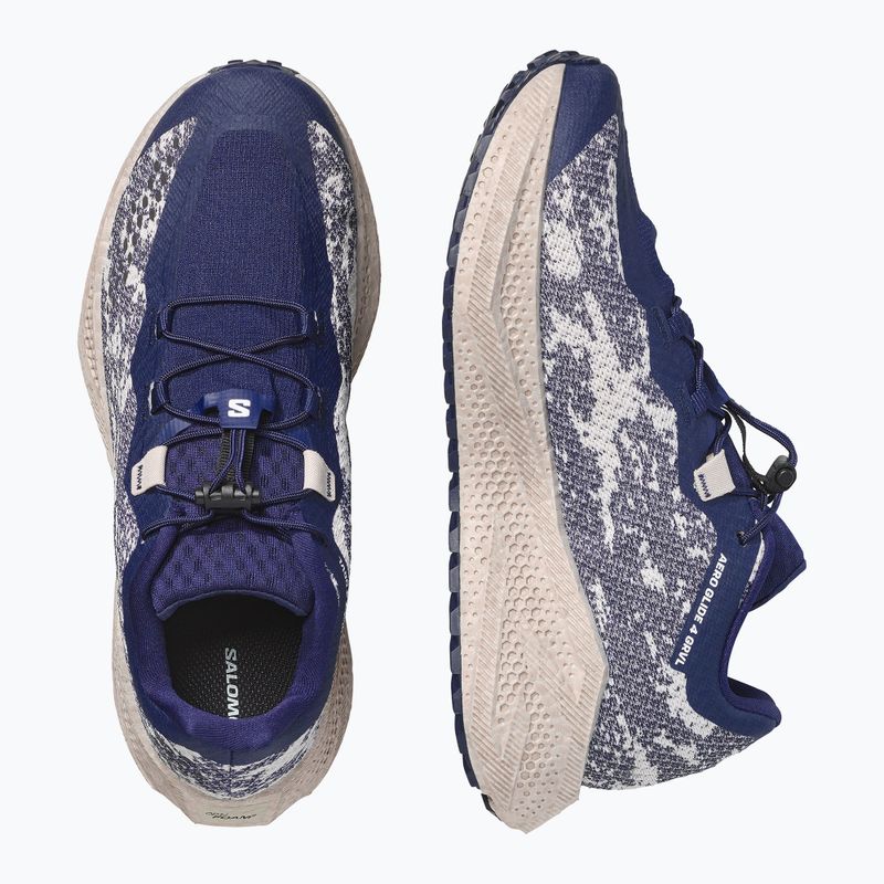 Кросівки для бігу чоловічі Salomon Aero Glide 4 GRVL maritime blue/silver cloud 5