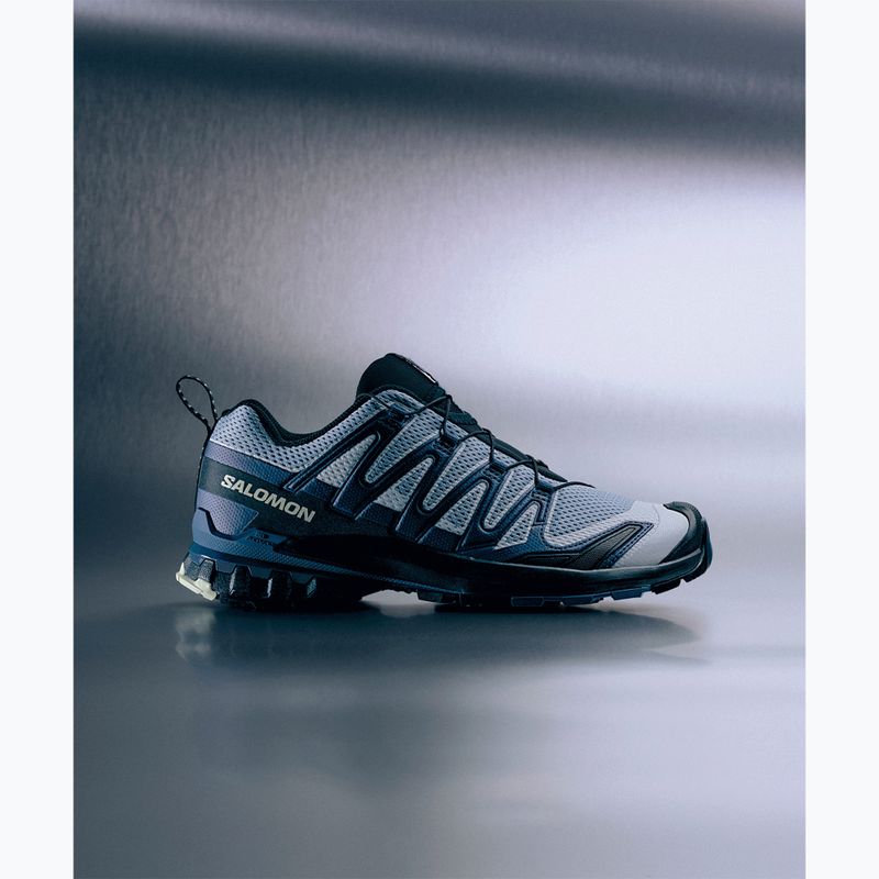 Кросівки для бігу чоловічі Salomon XA Pro 3D V9 Icon black/brunnera blue 7