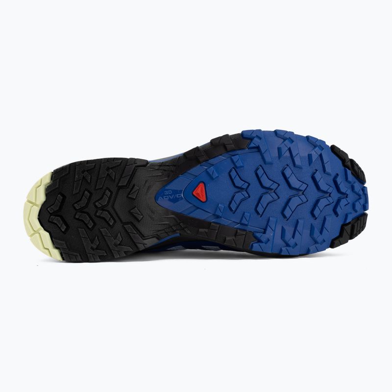 Кросівки для бігу чоловічі Salomon XA Pro 3D V9 Icon black/brunnera blue 4