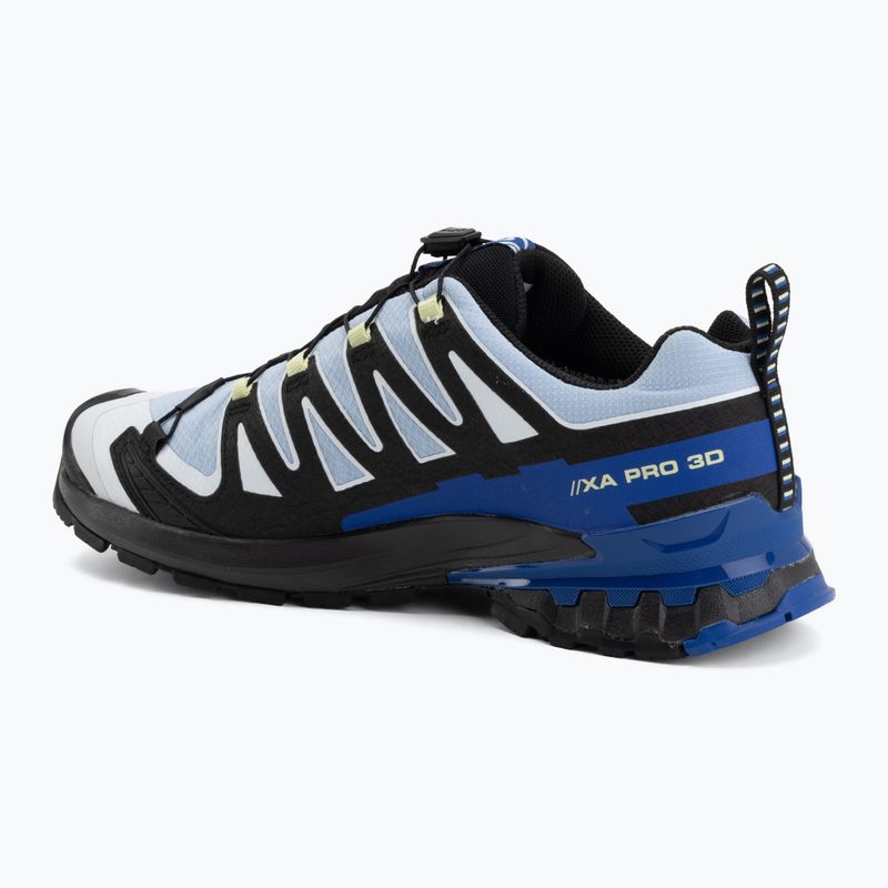 Кросівки для бігу чоловічі Salomon XA Pro 3D V9 GTX Icon black/brunnera blue 3